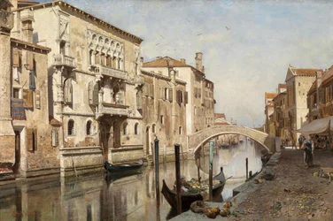 View of the Palazzo del Cammello in Venice